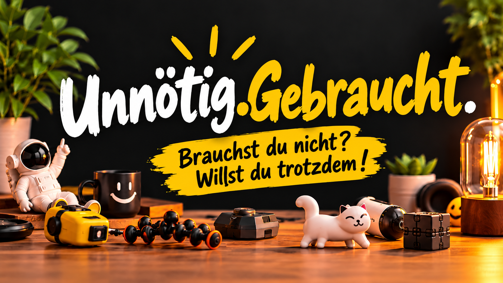 UnnötigGebraucht. – Brauchst du nicht. Willst du trotzdem?